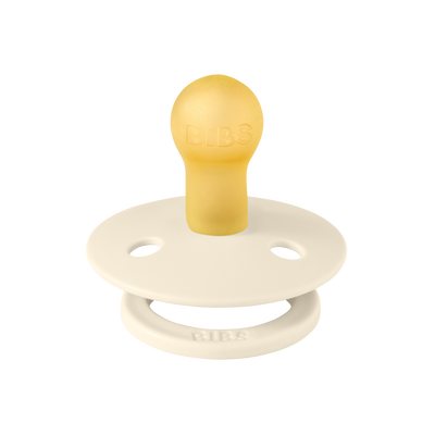 BIBS Colour Latex Pacifiers - Ivory/Blush - 2 Pack