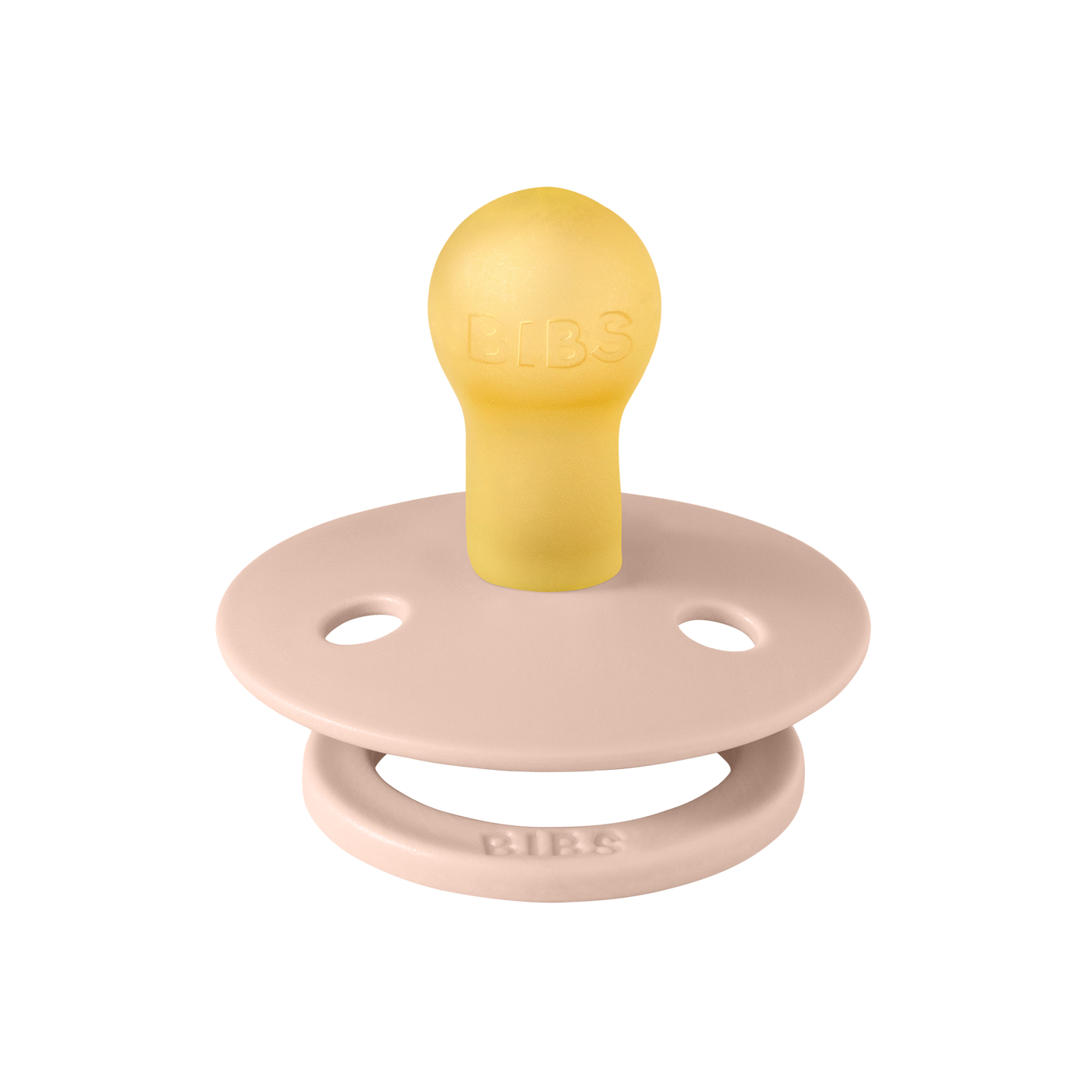 BIBS Colour Latex Pacifiers - Woodchuck/Blush - 2 Pack