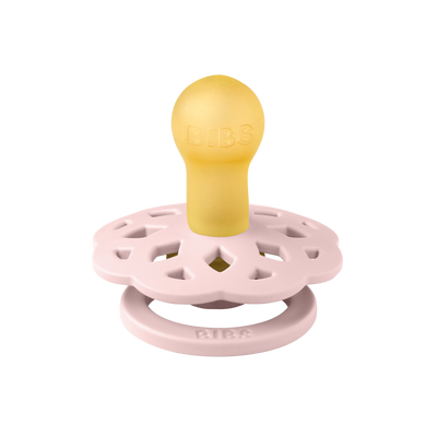 BIBS Boheme Latex Pacifiers - Ivory/Blossom - 2 Pack