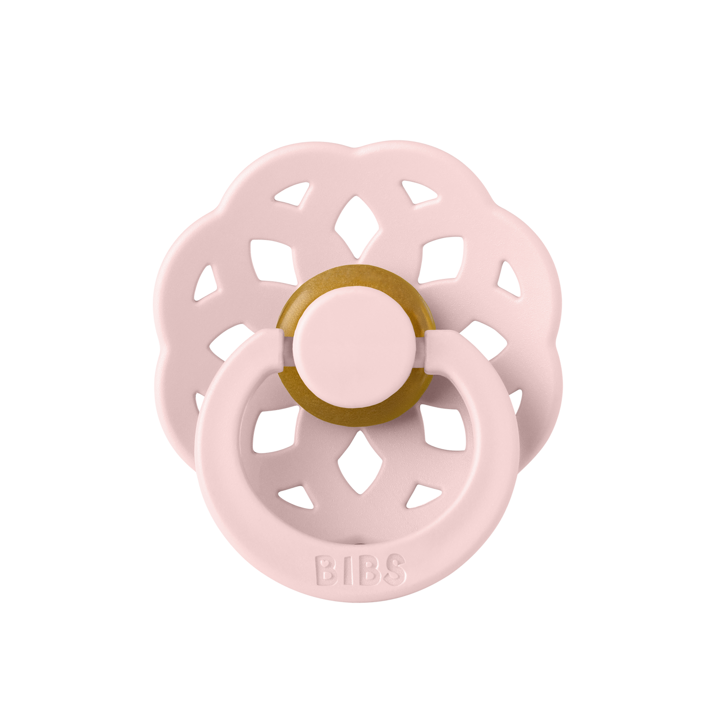 BIBS Boheme Latex Pacifiers - Ivory/Blossom - 2 Pack