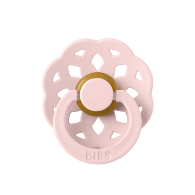 BIBS Boheme Latex Pacifiers - Ivory/Blossom - 2 Pack