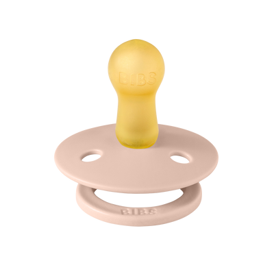 BIBS Colour Latex Pacifiers - Ivory/Blush - 2 Pack