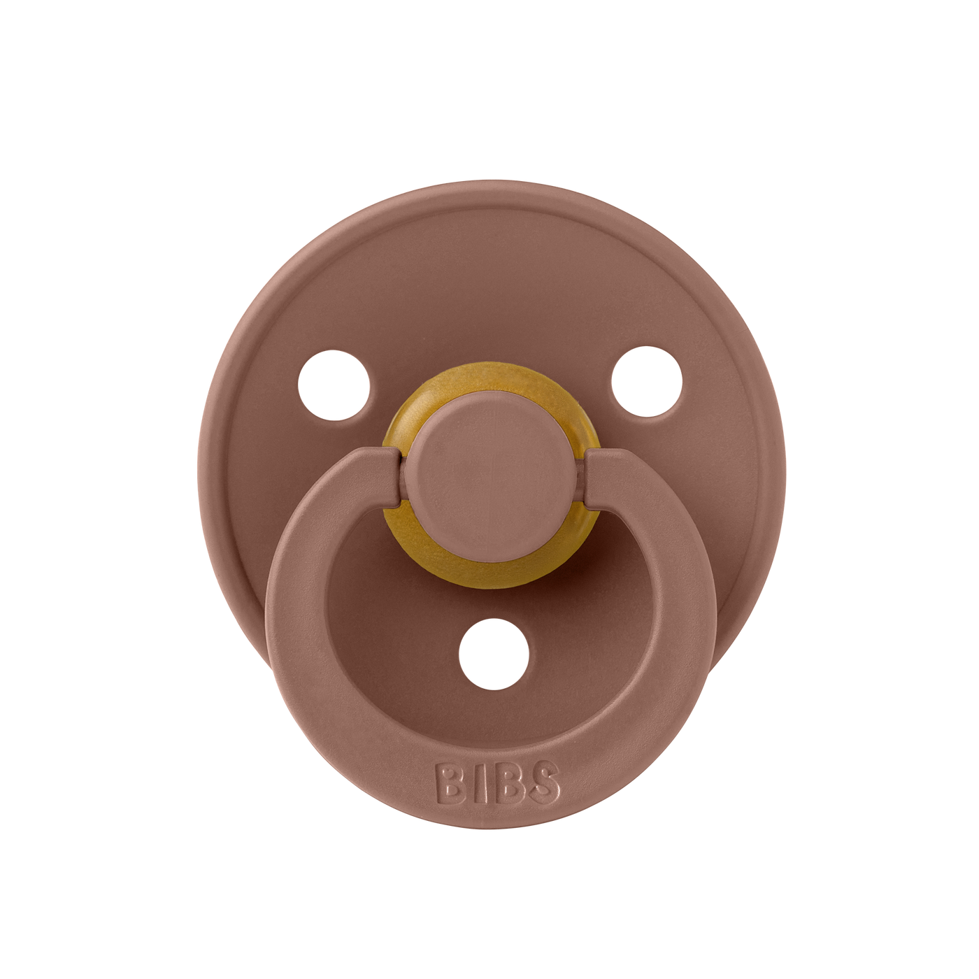BIBS Colour Latex Pacifiers - Woodchuck/Blush - 2 Pack