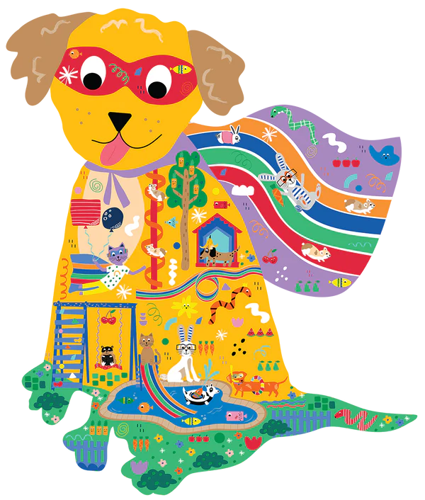 Floss & Rock Pets 40 Piece Jigsaw