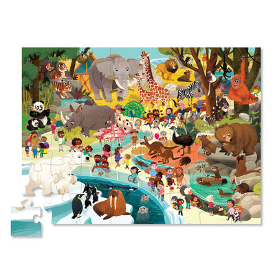 48-Piece Puzzle - Day at the Zoo