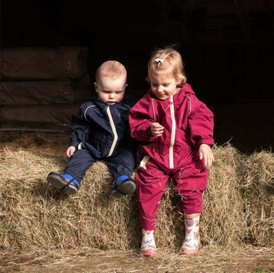 Hippychick Waterproof All in One Suit - Raspberry