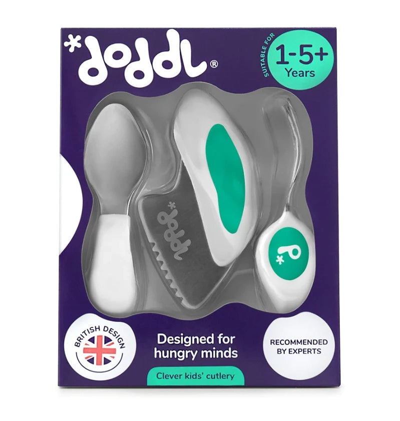 Doddl Toddler Spoon, Fork & Knife Cutlery Set