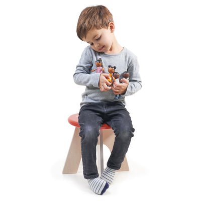 Tender Leaf Hummingbird Doll Family